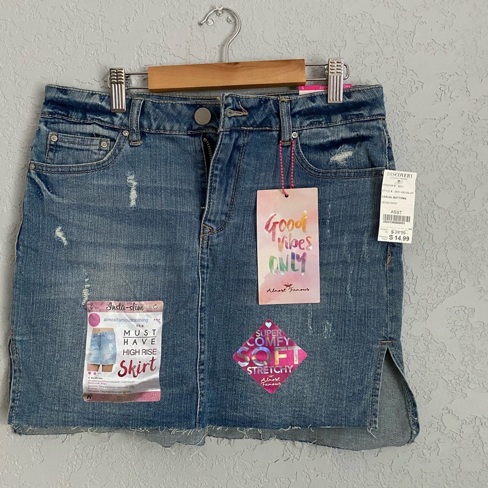 Jean Skirt
